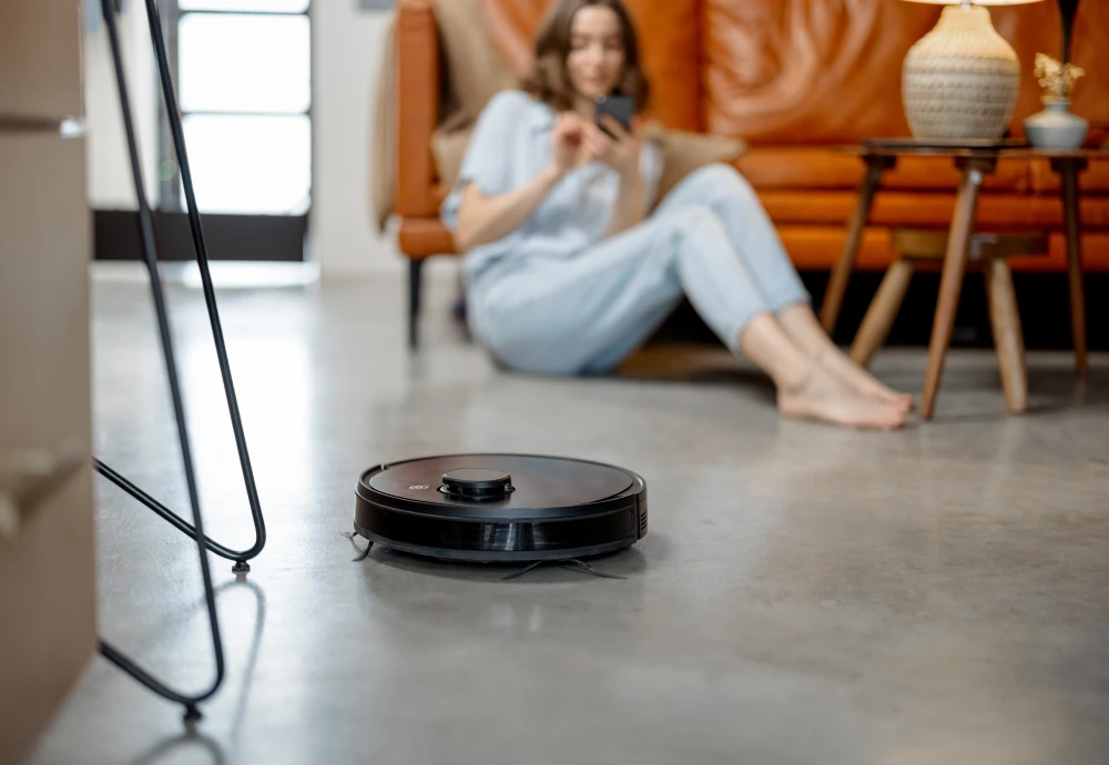 robot vacuum cleaner hardwood floor